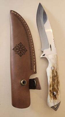 Sirius Knife Geyik Boynuzu Avcı Bıçak Geyik-4