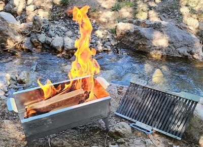 Sobaz Grill Küçük Boy Galvaniz Mangal - 3