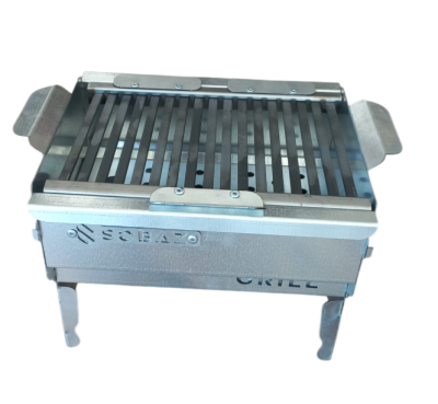 Sobaz Grill Küçük Boy Galvaniz Mangal - 1