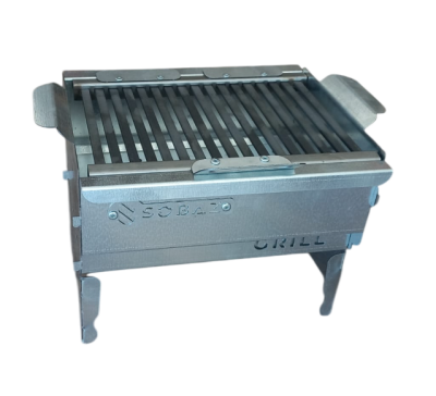 Sobaz Grill Küçük Boy Galvaniz Mangal - 2