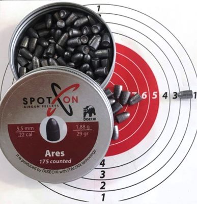 Spot-On Ares Havalı Saçma 5.5Mm (175) 29Grain - 1
