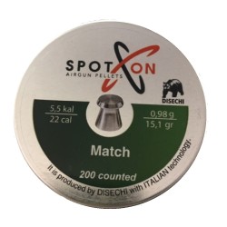 SPOT-ON - Spot-On Match Havalı Saçma 5.5Mm (200) 15,12Grain