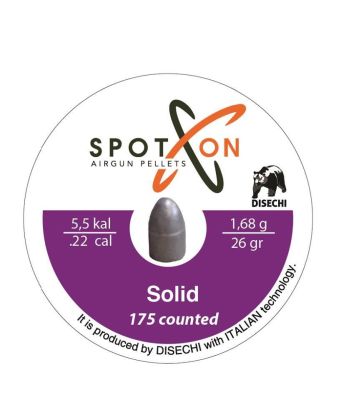 Spot-On Solid Havalı Saçma 5.5Mm (175) 25,93Grain - 1