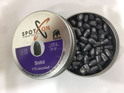 Spot-On Solid Havalı Saçma 5.5Mm (175) 25,93Grain - 2
