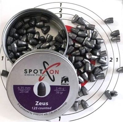 Spot-On Zeus Havalı Saçma 6.35Mm (200) 24,69Grain - 2