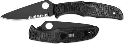 Spyderco C10Psbbk Endura Frn Caki - 1