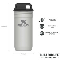 Stanley Adventure Nest Shot Bardakları Beyaz - 4