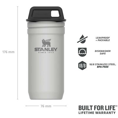 Stanley Adventure Nest Shot Bardakları Beyaz - 4