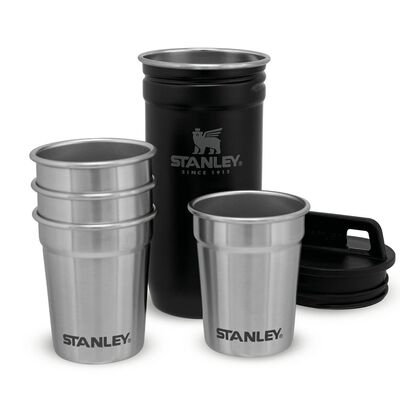 Stanley Adventure Nest Shot Bardakları Siyah - 1