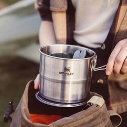 Stanley Adventure Paslanmaz Çelik İki Kişilik Pişirme Seti 1.0 Lt - 7