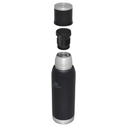 Stanley Adventure To-Go Bottle 1Lt Black - Thumbnail