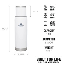 Stanley Adventure To-Go Bottle 1Lt Polar - 2