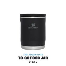 Stanley Adventure To-Go Food Jar 0,53Lt Black - Thumbnail