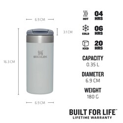 Stanley Aerolight Transit Mug Termos Fog Metallic 0,35Lt - 2