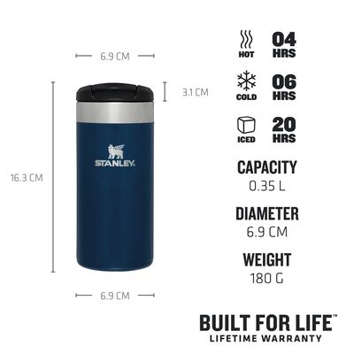 Stanley Aerolight Transit Mug Termos Royal Blue Metallic 0,35Lt - 2