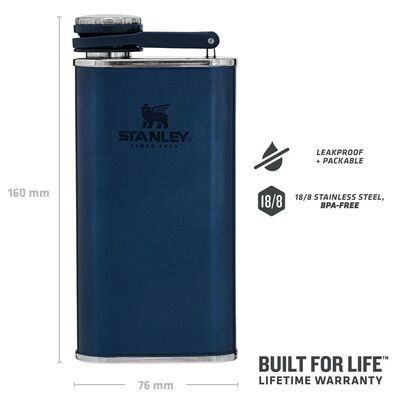 Stanley Cep Matarası Classic Flask 8oz Lacivert - 5