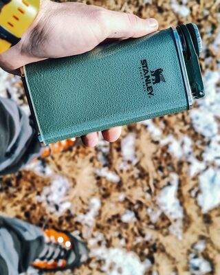 Stanley Cep Matarası Classic Flask 8oz Yeşil - 5