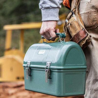 Stanley Classic LunchBox 9,4Lt Metal Çanta Yeşil - 5