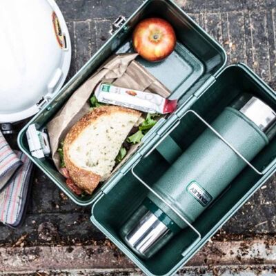Stanley Classic LunchBox 9,4Lt Metal Çanta Yeşil - 6