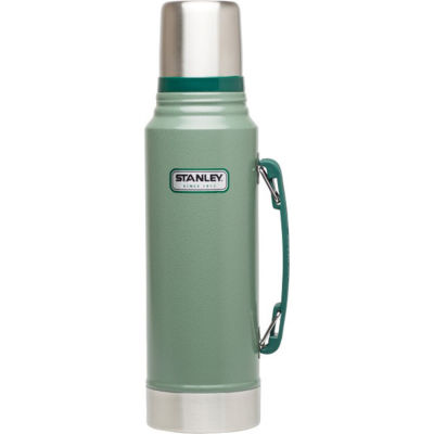 Stanley Classic Vacuum Flask 1 Lt Termos Hammertone Green