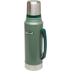 Stanley Classic Vacuum Flask 1 Lt Termos Hammertone Green - Thumbnail