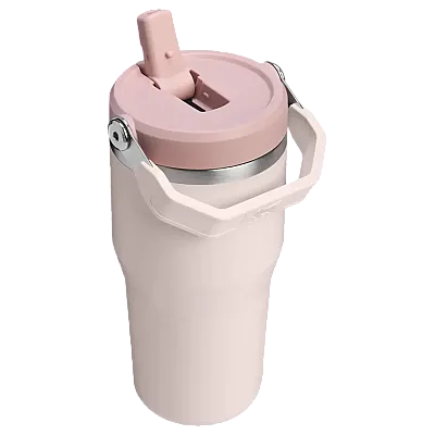 Stanley Flip Straw Tumbler Mini Pipetli Termos Bardak 0,59 LT Rose Quartz - 2