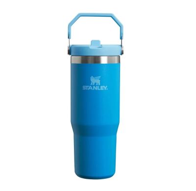 Stanley Flip Straw Tumbler Pipetli Termos Bardak 0,89 LT Azure - 1