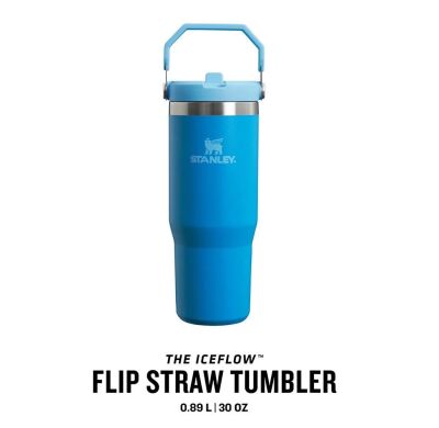 Stanley Flip Straw Tumbler Pipetli Termos Bardak 0,89 LT Azure - 4