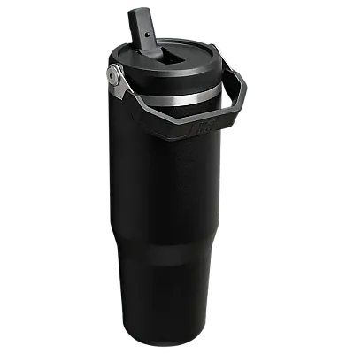 Stanley Flip Straw Tumbler Pipetli Termos Bardak 0,89 LT Black - 2