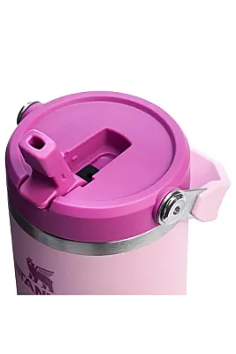 Stanley Flip Straw Tumbler Pipetli Termos Bardak 0,89 LT Cherry Blossom - 3