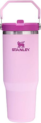 Stanley Flip Straw Tumbler Pipetli Termos Bardak 0,89 LT Cherry Blossom - 1