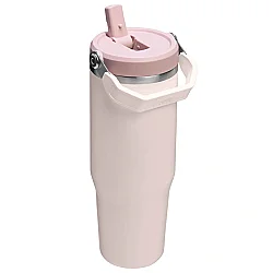 Stanley Flip Straw Tumbler Pipetli Termos Bardak 0,89 LT Rose Quartz - 2