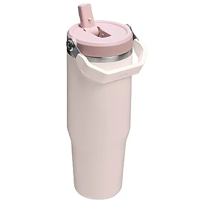 Stanley Flip Straw Tumbler Pipetli Termos Bardak 0,89 LT Rose Quartz - 2