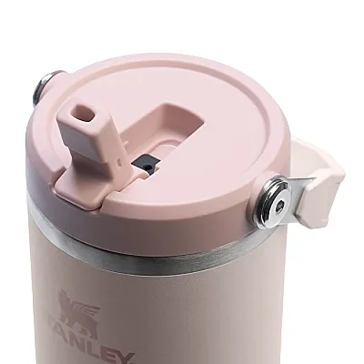 Stanley Flip Straw Tumbler Pipetli Termos Bardak 0,89 LT Rose Quartz - 4