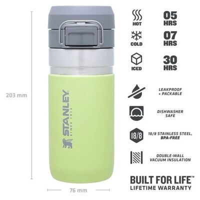 Stanley Go Quick Flip Çelik Su Termosu 0.47 lt Citron - 3