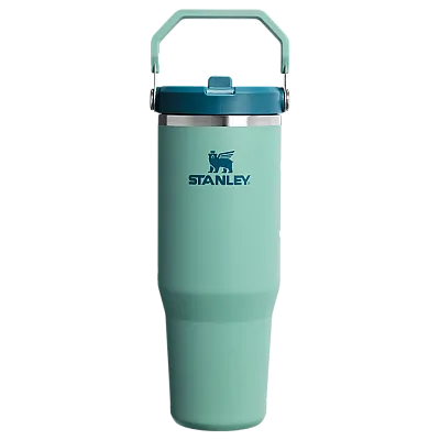 Stanley IceFlow Flip Straw Tumbler Pipetli Termos 0,89 Lt Spring Green - 1