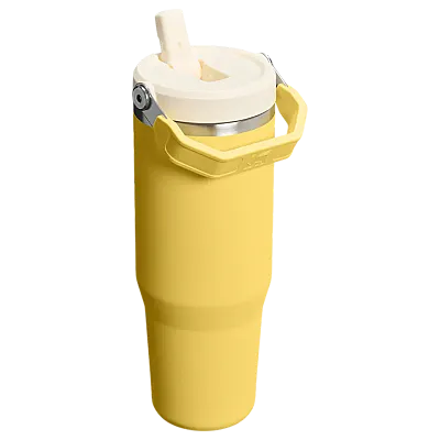 Stanley IceFlow Straw Tumbler Pipetli Termos 0,89 Lt Daffodil - 2