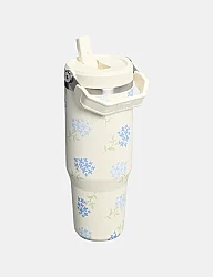 Stanley IceFlow Straw Tumbler Pipetli Termos 0,89 Lt Çiçekli - 5