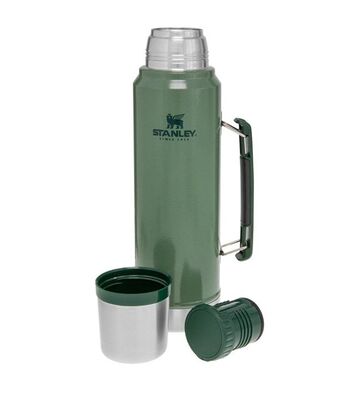 Stanley Klasik Termos 1Lt Legendary Bottle Hammertone Green - 1