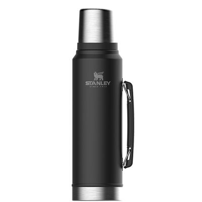 Stanley Klasik Termos 1Lt Legendary Bottle Matte Black - 1