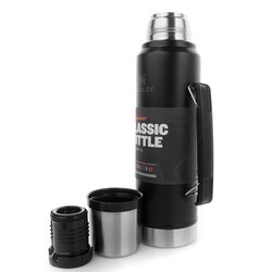 Stanley Klasik Termos 1Lt Legendary Bottle Matte Black - Thumbnail