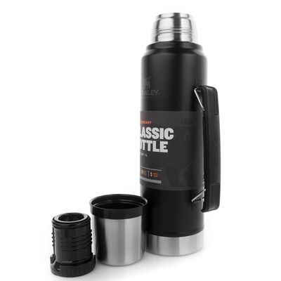 Stanley Klasik Termos 1Lt Legendary Bottle Matte Black