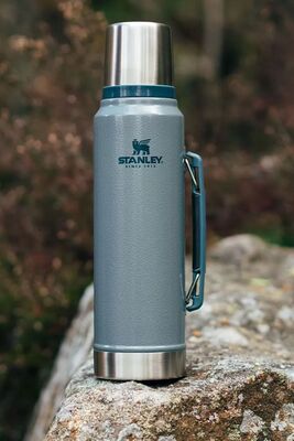 Stanley Klasik Vakumlu Paslanmaz Çelik Termos 1Lt Hammertone Ice - 5
