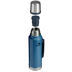 Stanley Legendary Klasik Vakumlu Çelik Termos 1,4Lt New Mavi - 3