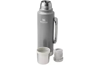 Stanley Legendary Klasik Vakumlu Çelik Termos 1,4Lt Parlak Gri - 3
