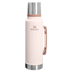 Stanley Legendary Klasik Vakumlu Çelik Termos 1,4Lt Parlak Pudra - 1