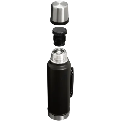 Stanley Legendary Klasik Vakumlu Çelik Termos 1,4Lt New Siyah - 3