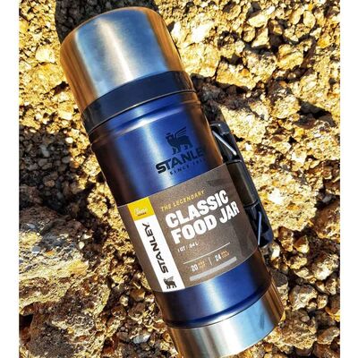 Stanley Klasik Vakumlu Çelik Yemek Termosu 0.94 Lt Lacivert - 3