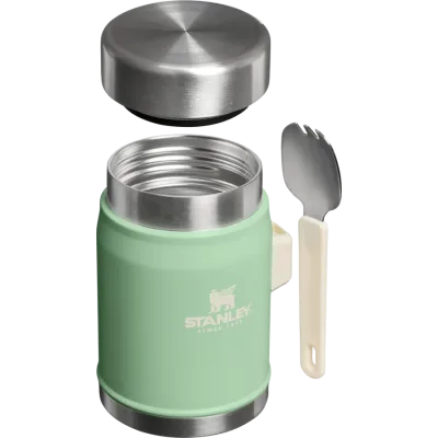 Stanley Paslanmaz Çelik Yemek Termosu Kaşıklı 0,40lt Fıstık Yeşili - 3
