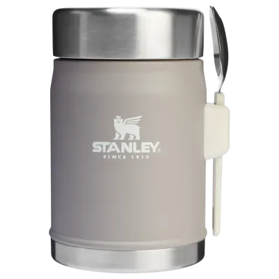 Stanley Paslanmaz Çelik Yemek Termosu Kaşıklı 0,40lt Gri - 1